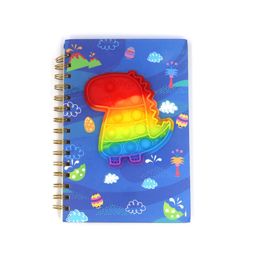 Picture of Popit Notebook Dinosaur
